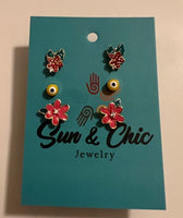 Sun Flower set earrings