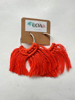 ODA Macrame Earring Hoop Knot