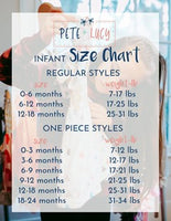 AC Pink & Blue Rainbow Romper