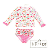 AC Sweet Llamas 2 Pcs Swimsuit