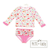 AC Sweet Llamas 2 Pcs Swimsuit
