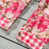 AC Turkeylicious Girl Infant Romper